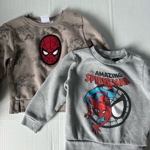 Spiderman Sweatshirt Bundle 4T